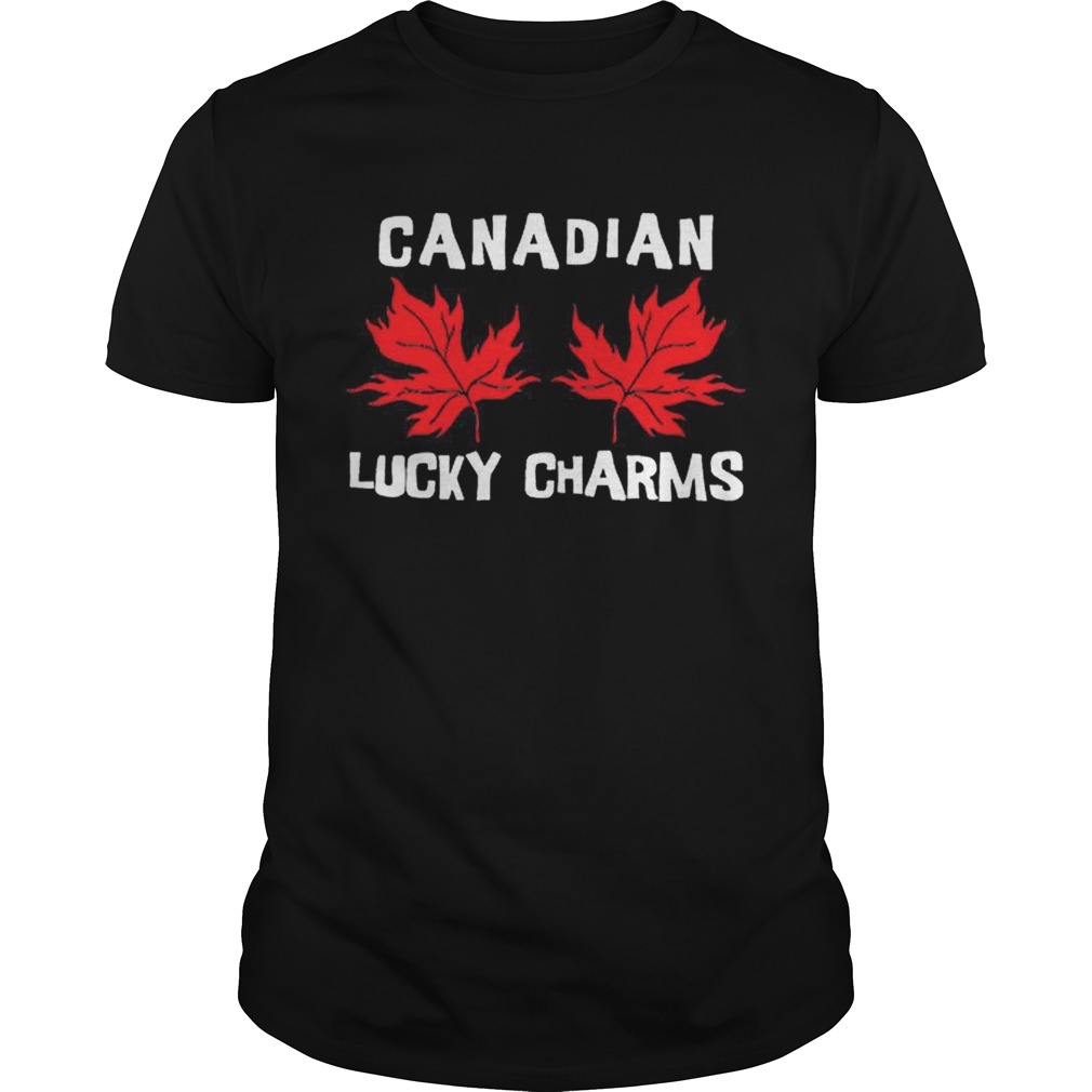 Canadian Lucky Charms Maple Leaves shirt