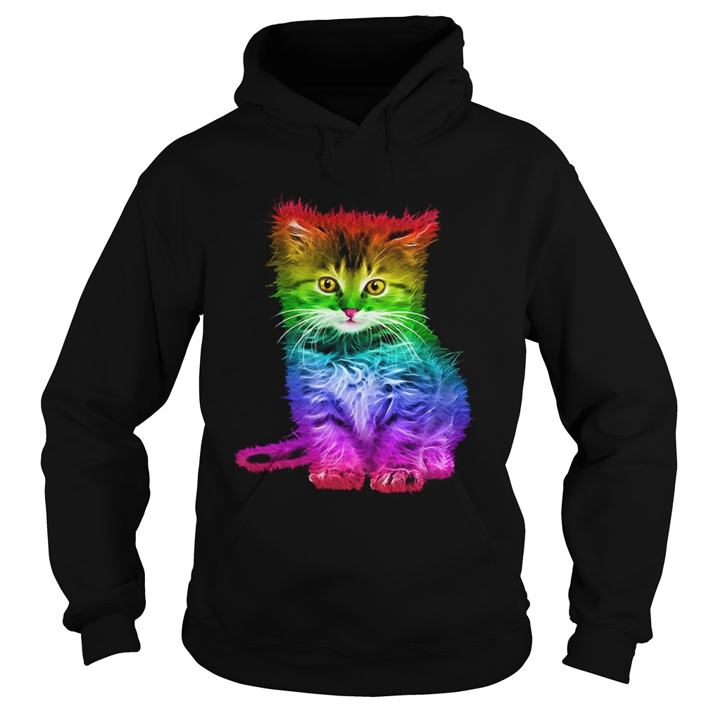 Cat Lover LGBT Pride Hoodie
