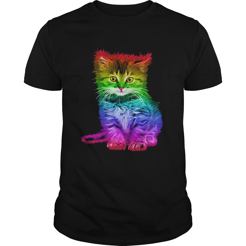 Cat Lover LGBT Pride shirt