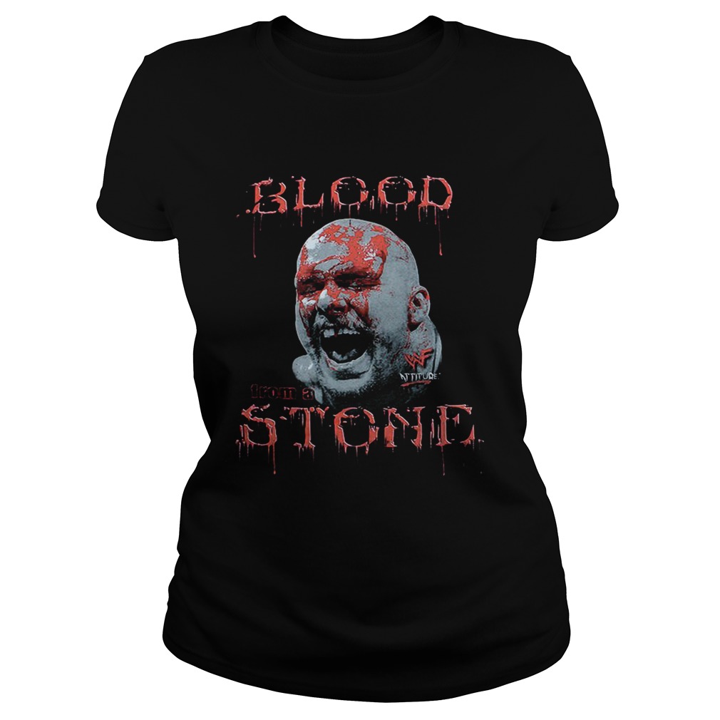 Cold Steve Austin Bloody Face blood from a stone Classic Ladies