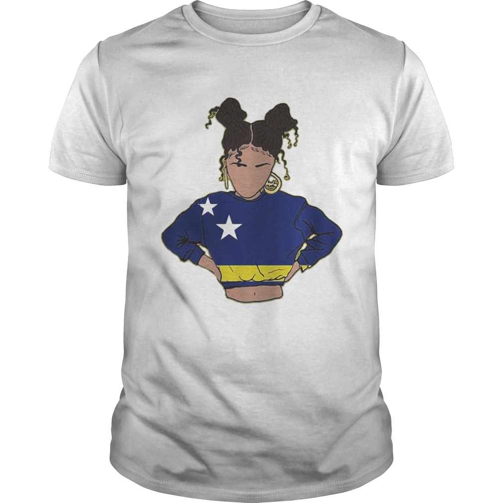 Curacao Flag Girls Rock shirt