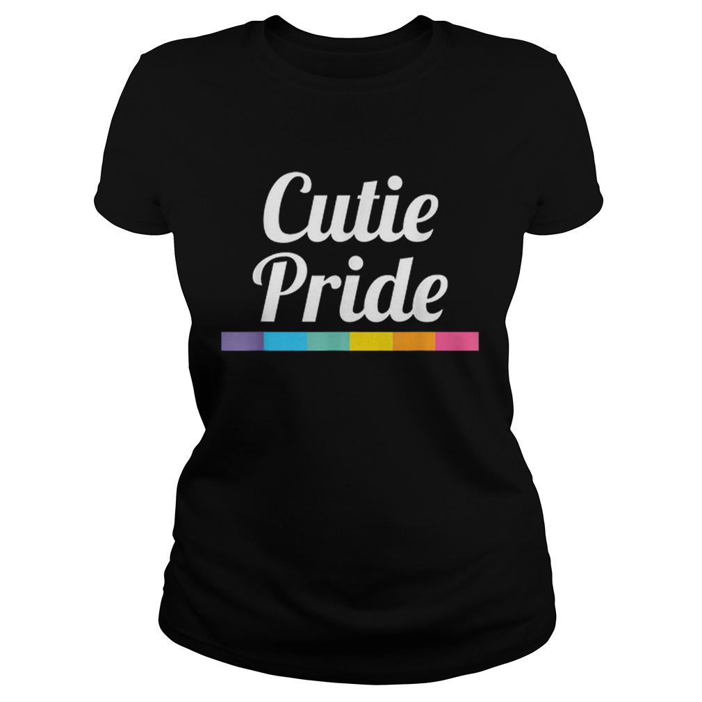 Cutie Pride Lgbtq Classic Ladies