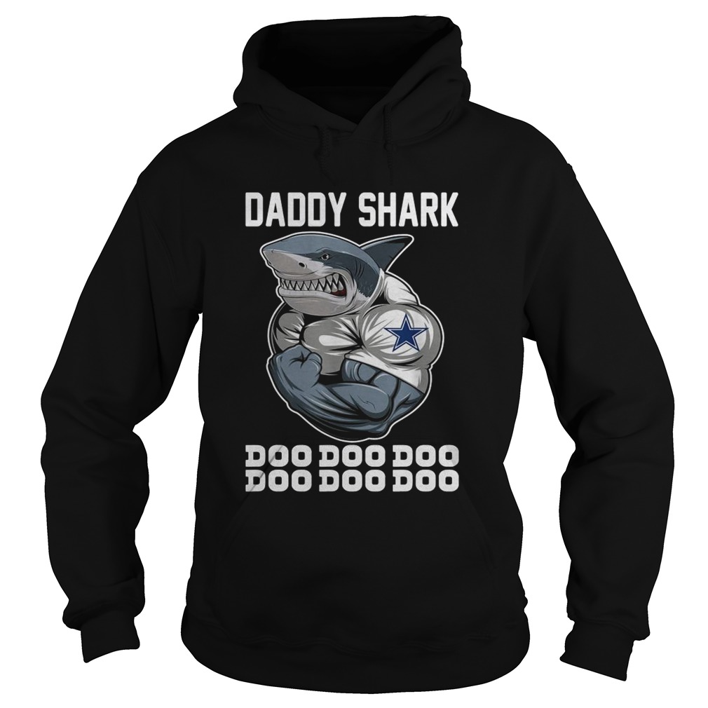 Dallas Cowboys Daddy shark doo doo doo Hoodie