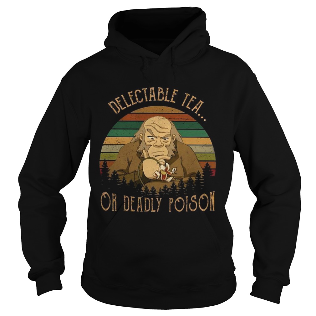 Delectable tea or deadly poison vintage Hoodie