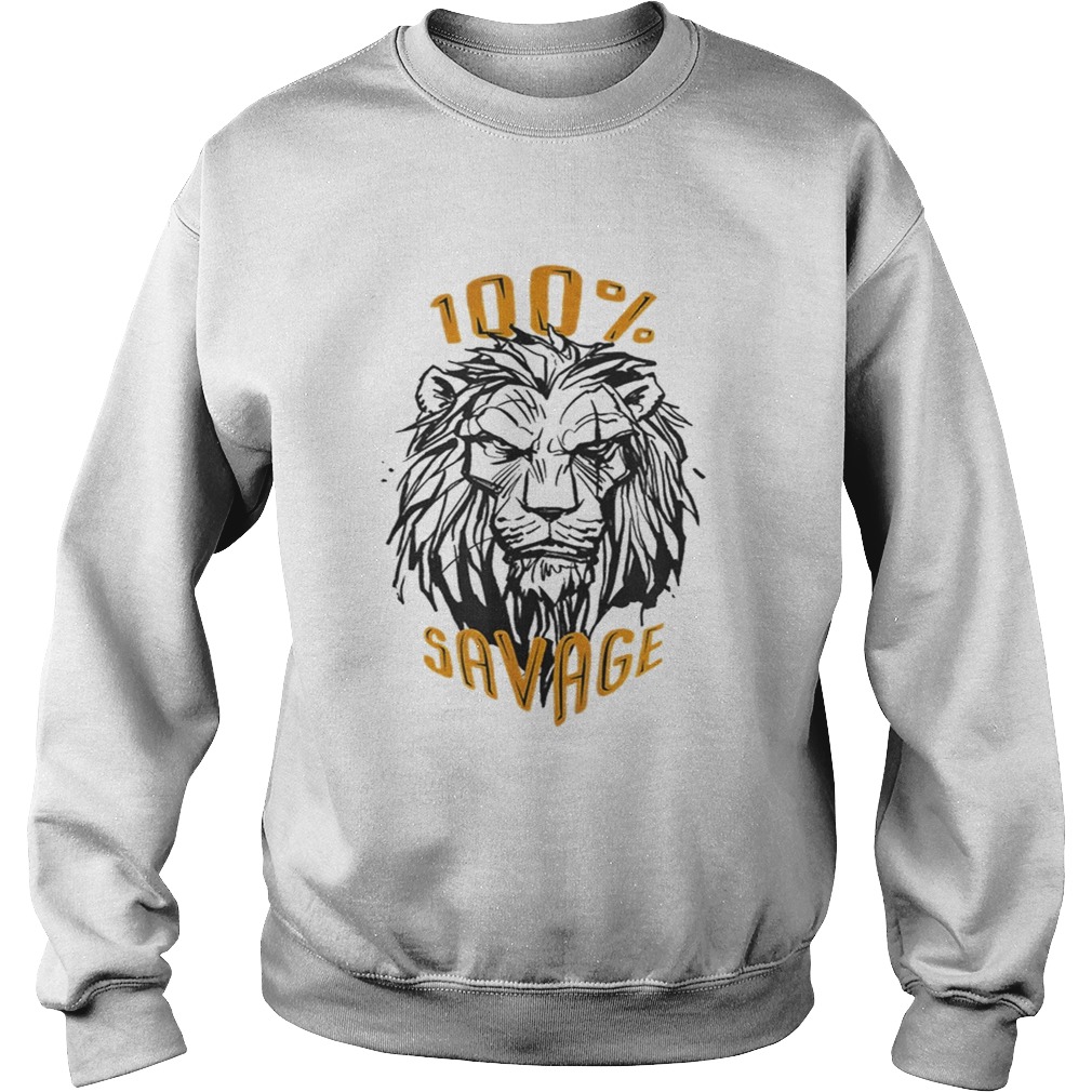 Disney The Lion King Scar 100 Savage Sweatshirt