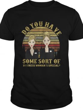 Do you have some sort of business womans special vintage shirt