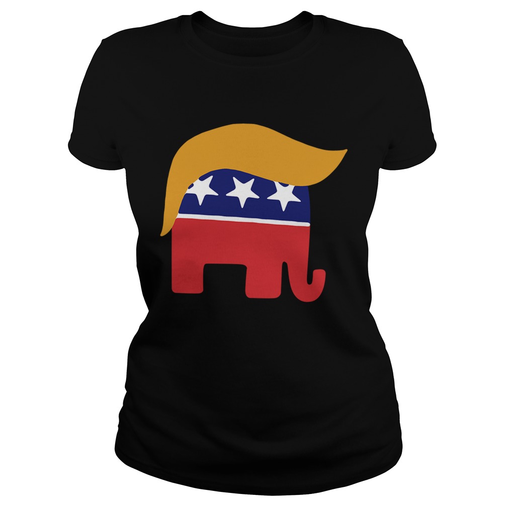 Donald Trump elephant Classic Ladies