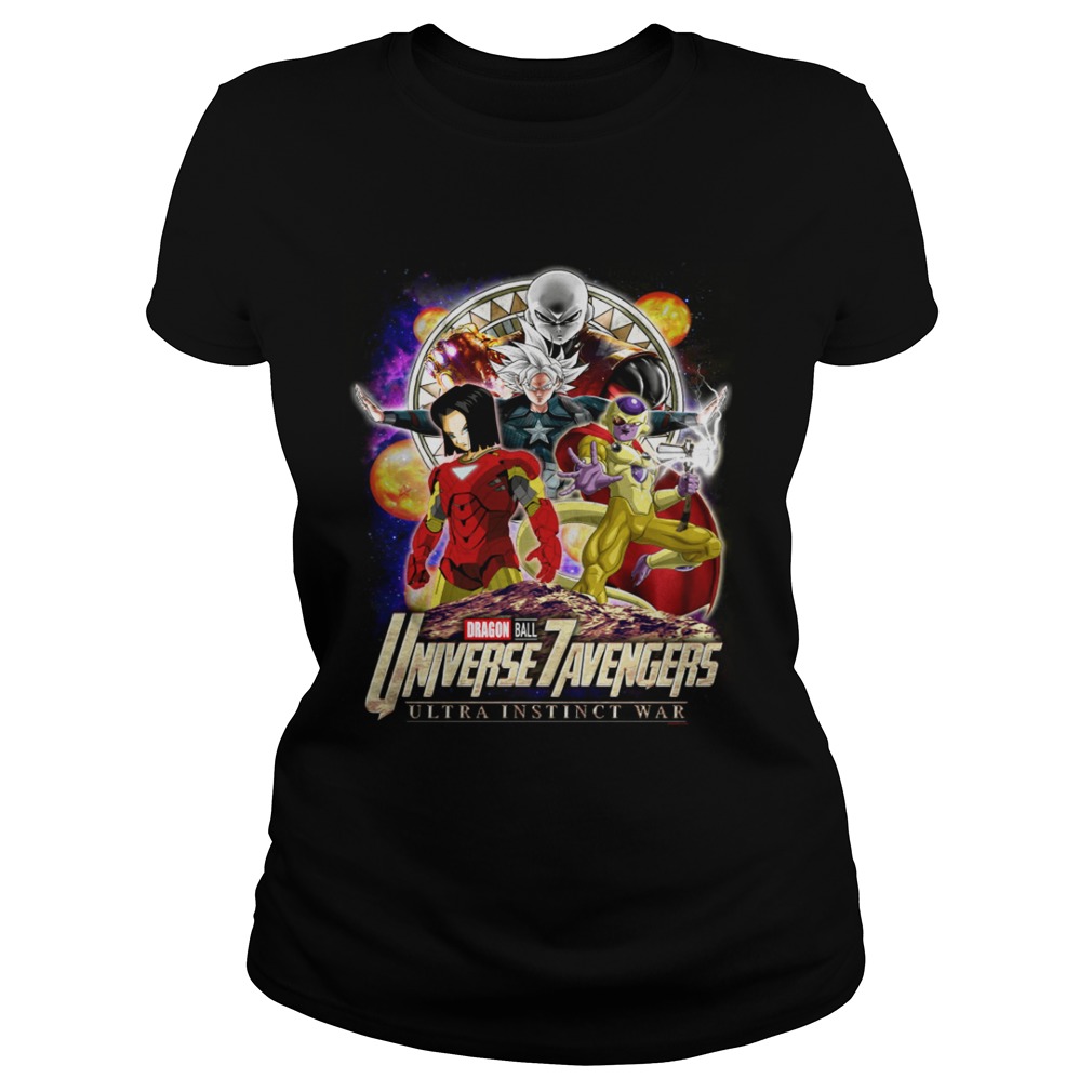 Dragon Ball Universe 7 Avengers ultra instinct war Classic Ladies