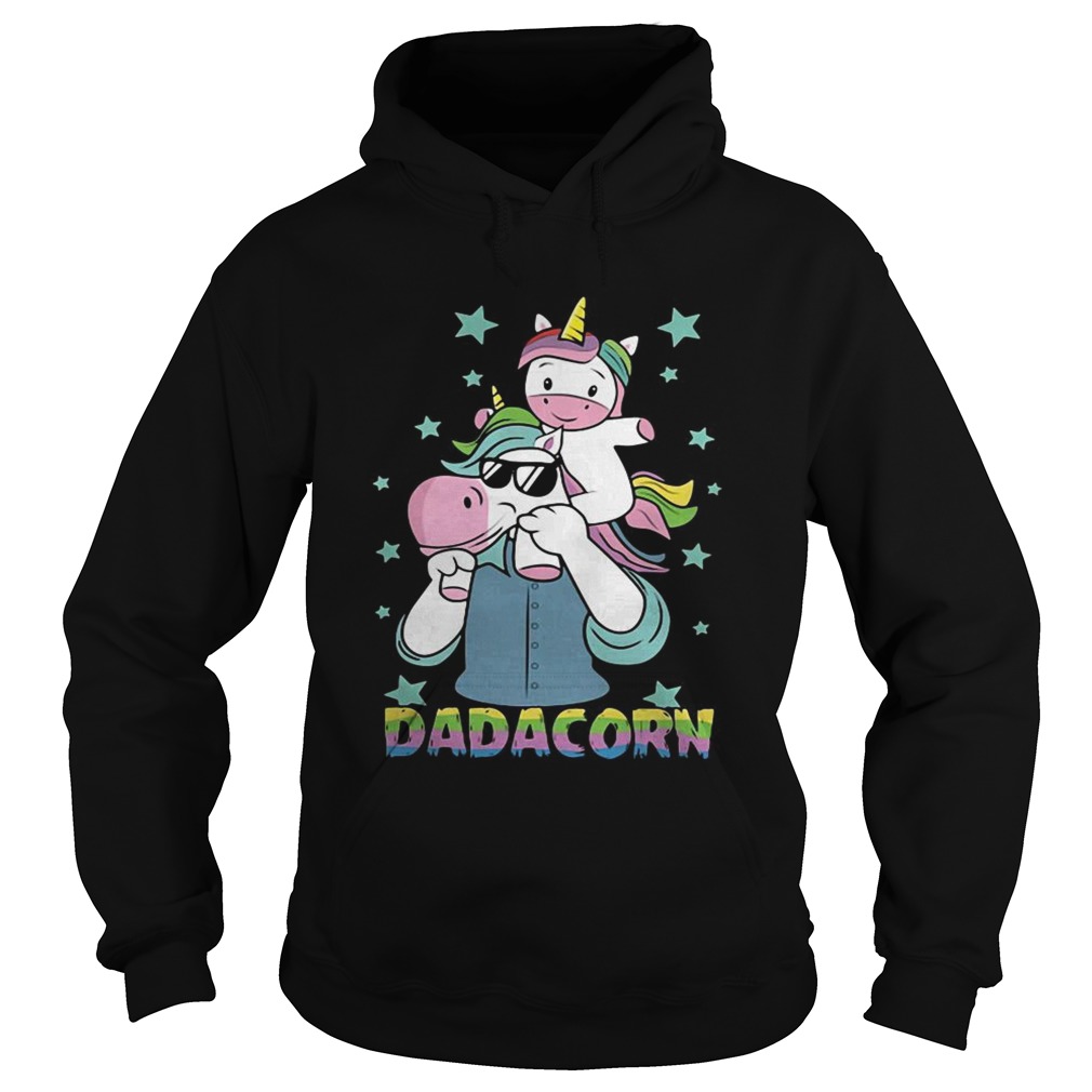 Fathers day Unicorn Dadacorn Hoodie