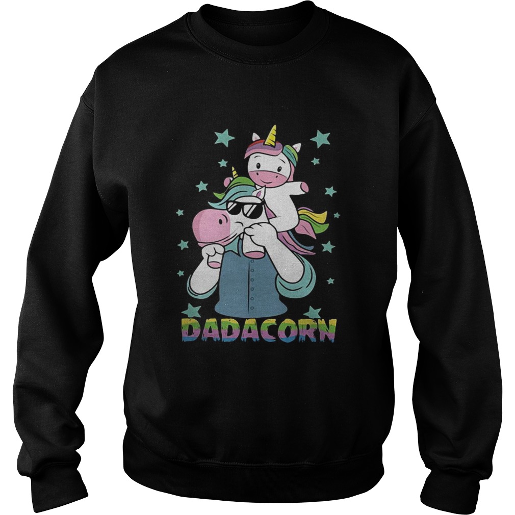 Fathers day Unicorn Dadacorn Sweatshirt