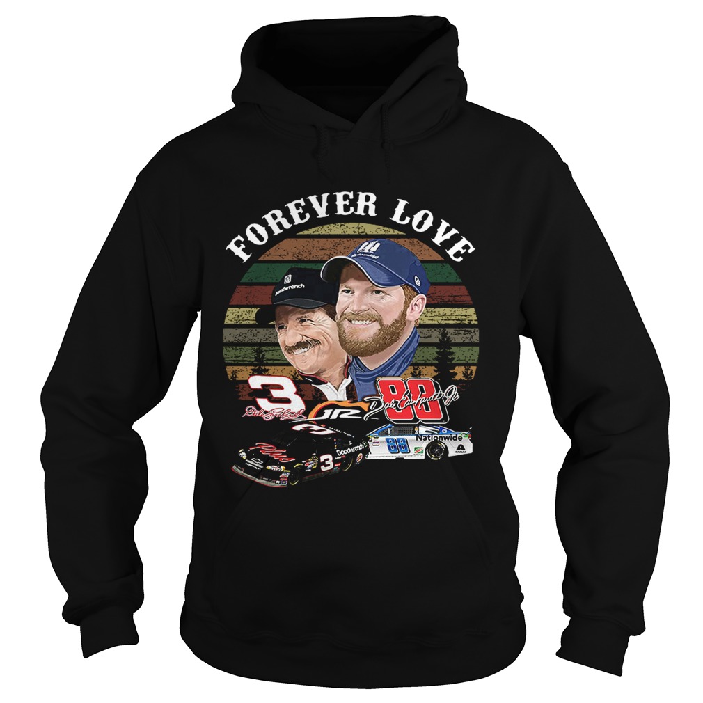 Forever Love 3 Jr 88 Goodwrench and nationwide Hoodie