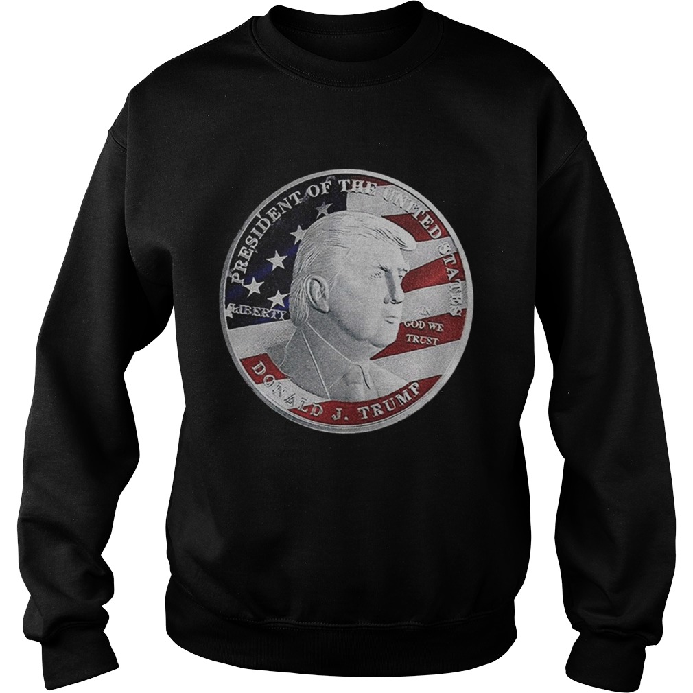 Free Trump Coin Sweatshirt