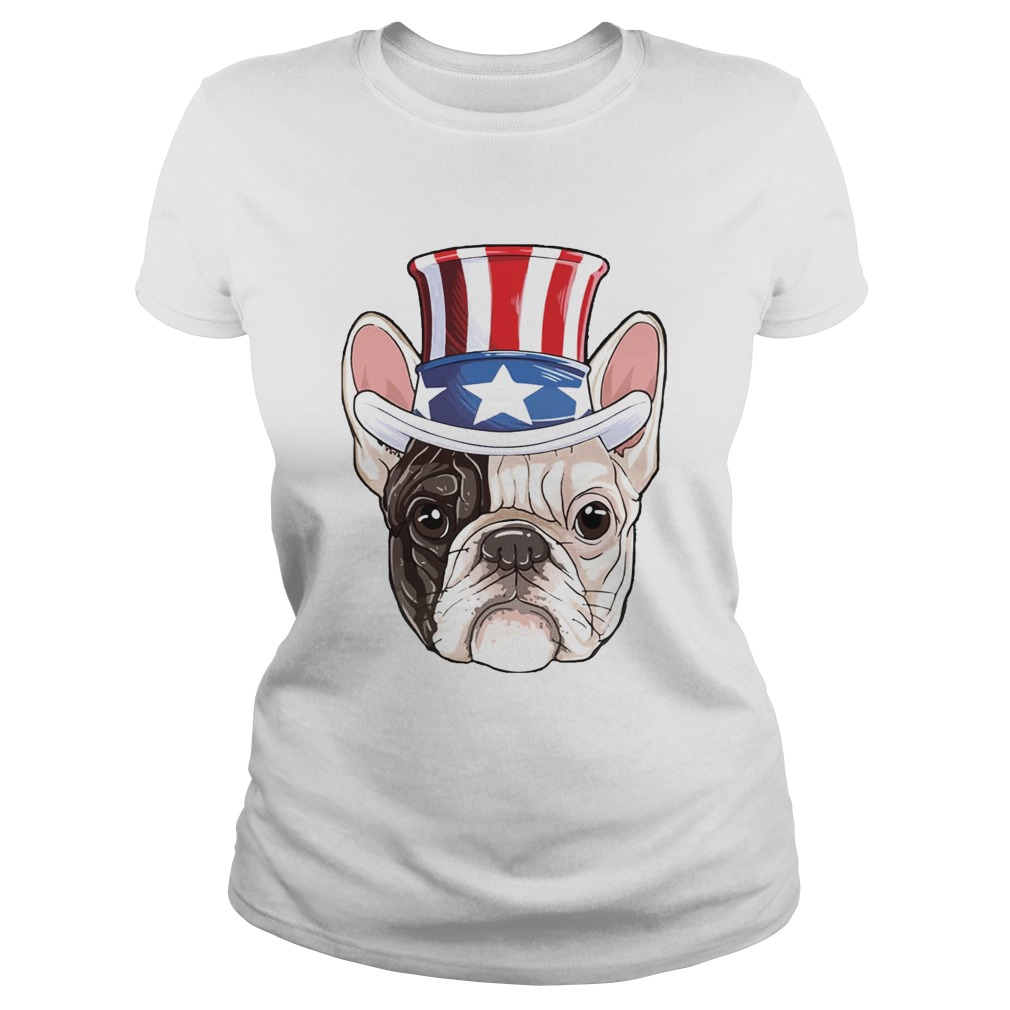 French Bulldog 4th Of July American Flag Shirt - Trend Tee Shirts Store