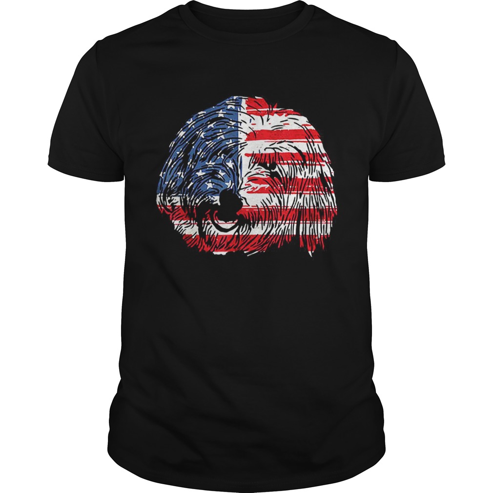 Funny Coton De Tulear American Flag 4th Of July shirt
