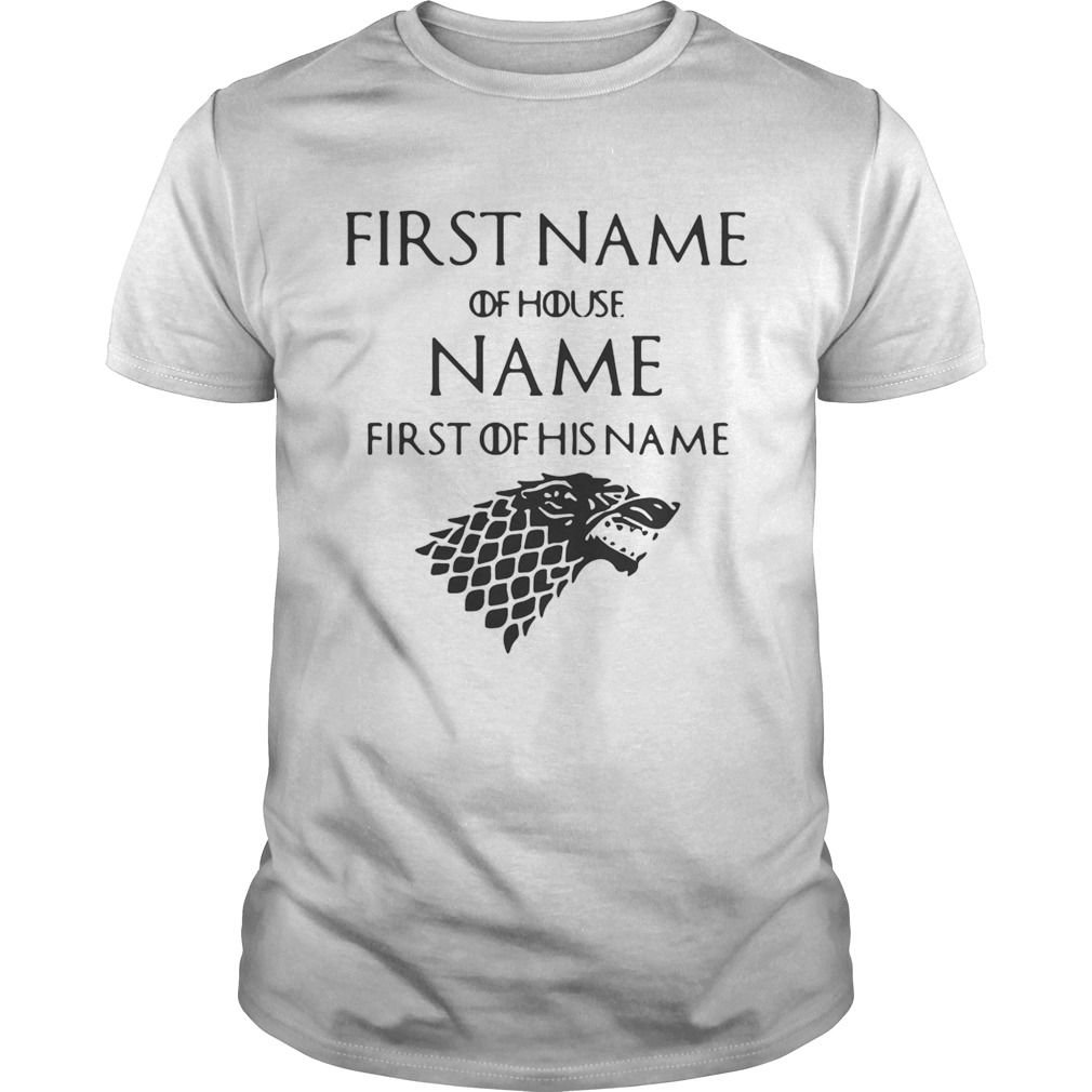 Game of Thrones Jacob of house Williams first of his name shirt