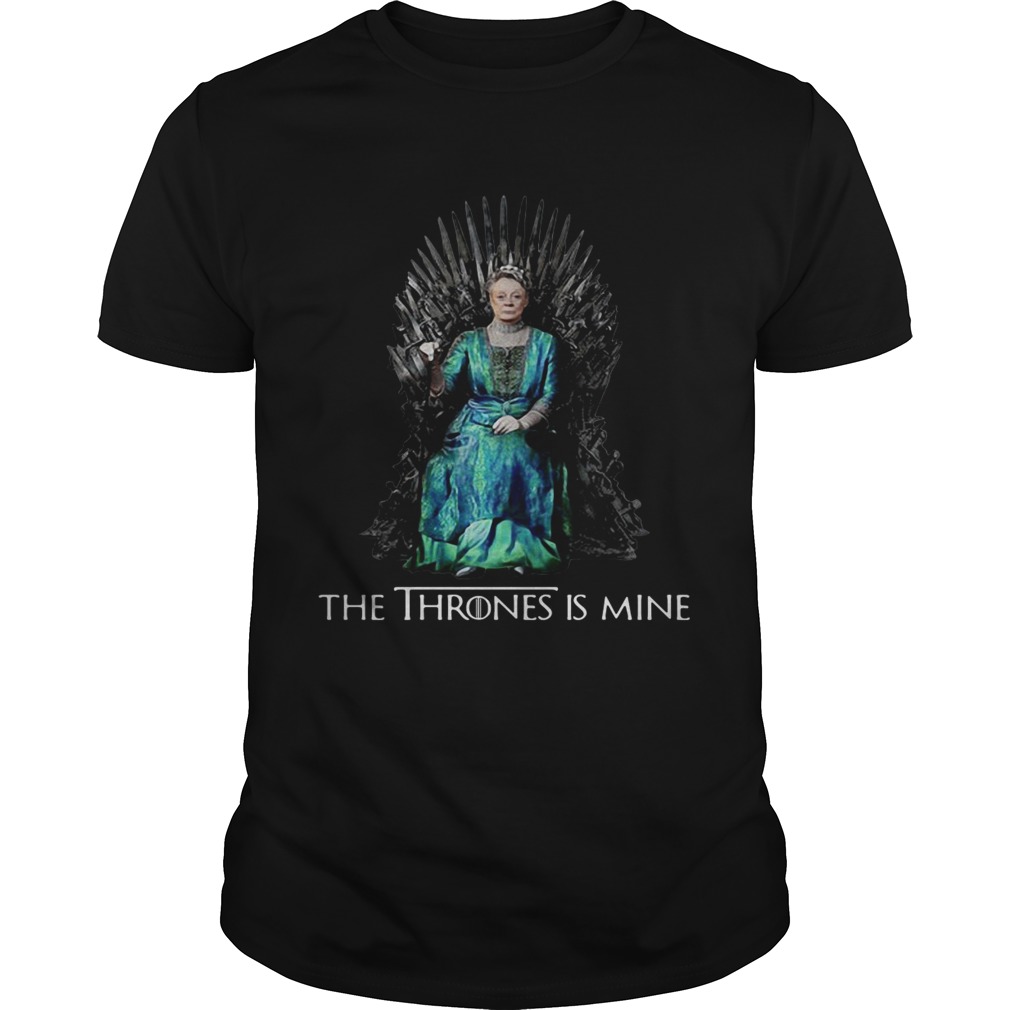 Game of Thrones Violet Crawley the throne is mine shirt