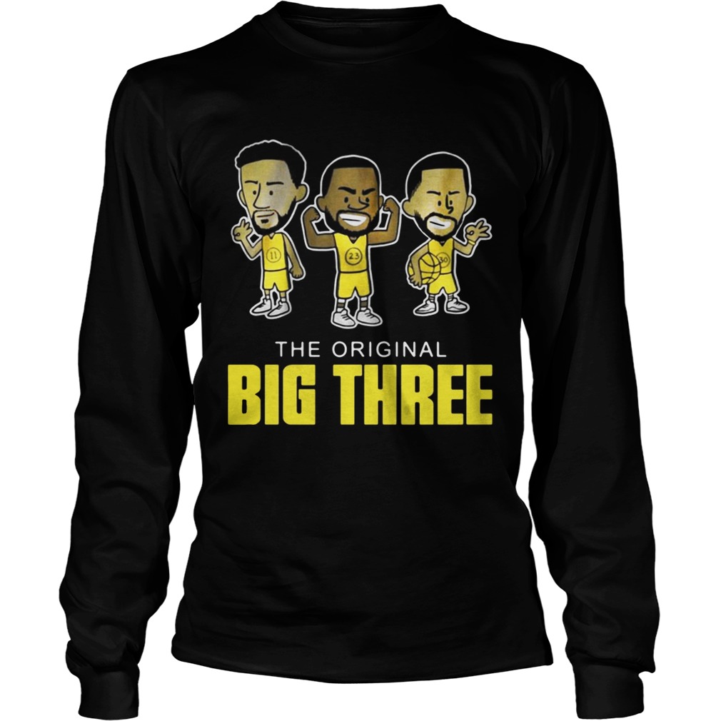 Golden State Warriors The Original Big Three LongSleeve