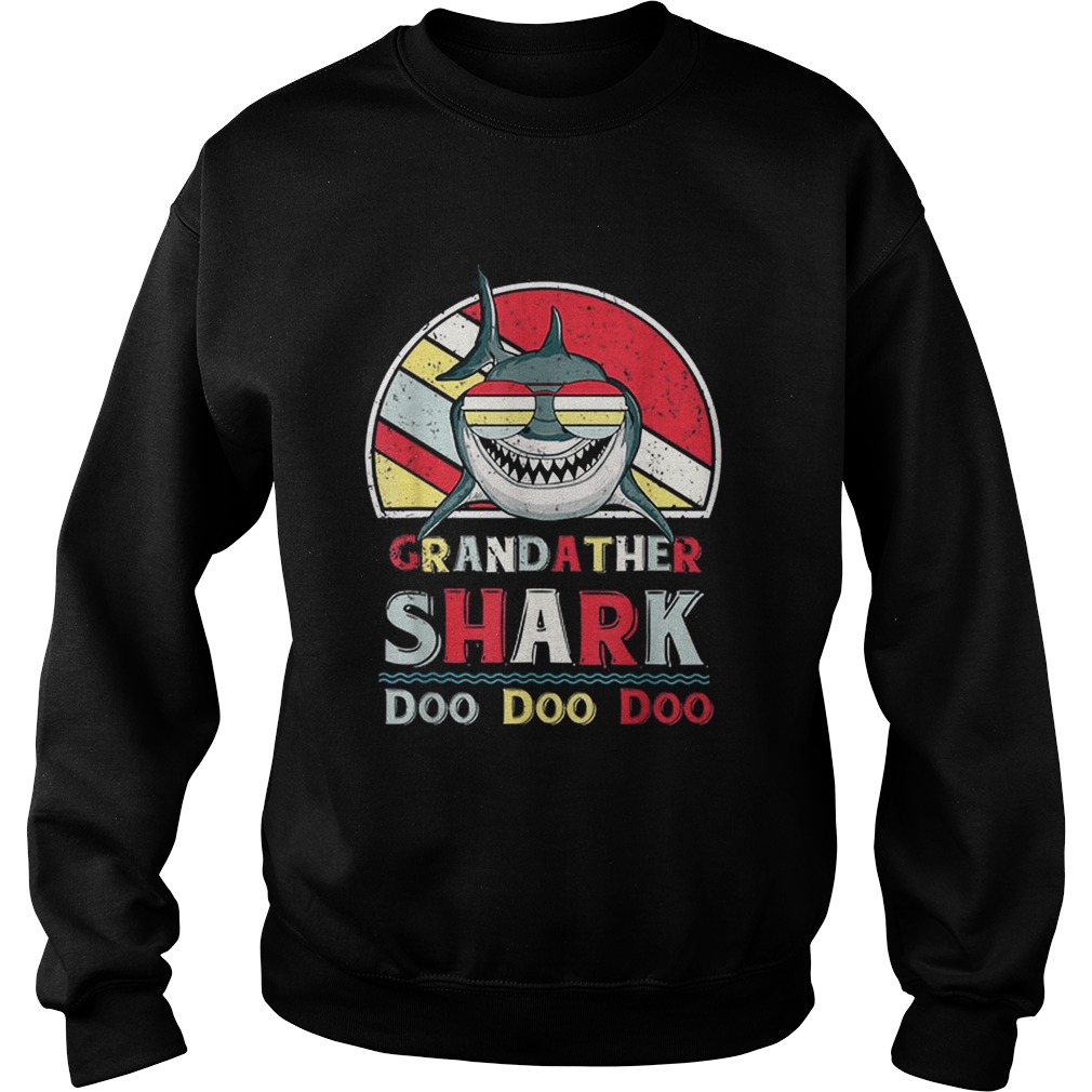 Grandfather Shark Doo Doo Doo Best Fathers Day Sweatshirt