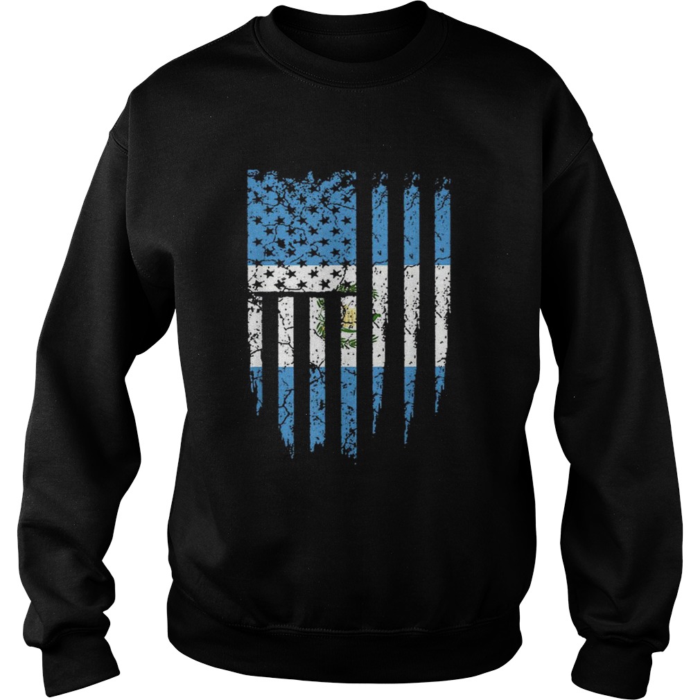 Guatemalan American Flag Sweatshirt