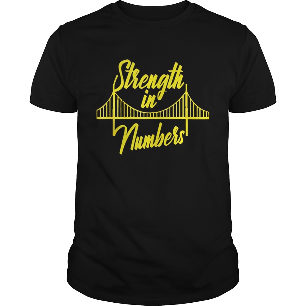 Official Golden State Warrior Strength In Numbers Shirt