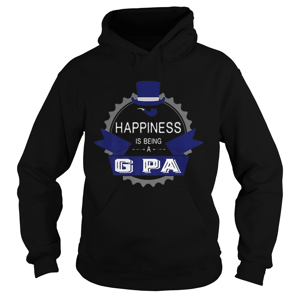 Happiness Is Being A G Pa Fathers Day Grandpa Hoodie