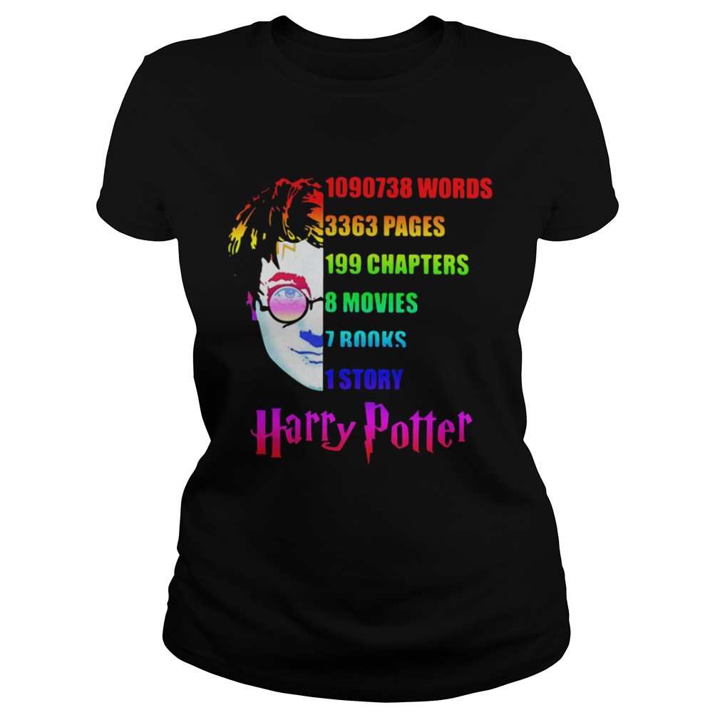 Harry Potter facts infographic style LGBT pride 2019 Classic Ladies