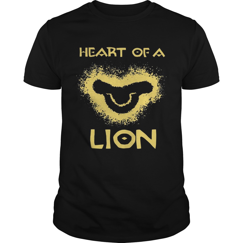 Heart Of A Lion The Lion King shirt