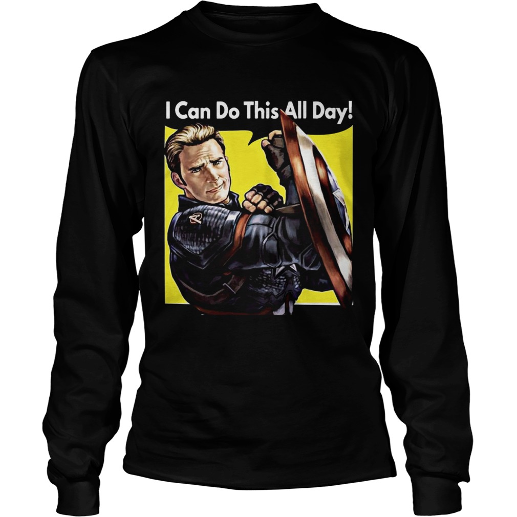 I Can Do This All Day Captain America Shirt LongSleeve