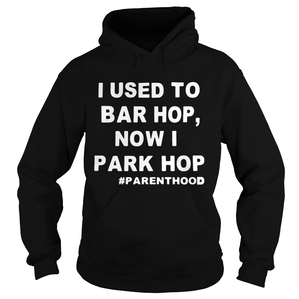 I used to bar hop now I park hop parenthood Hoodie
