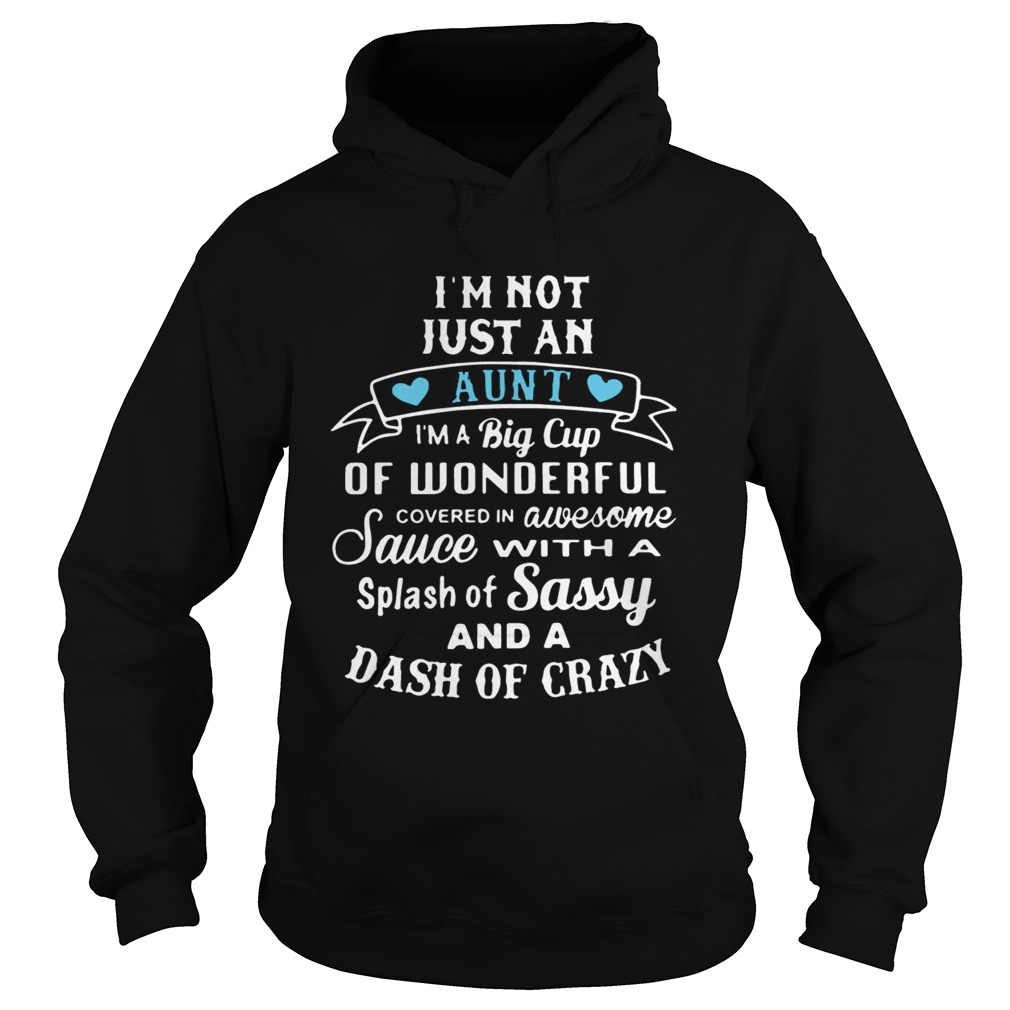 Im Not Just An Aunt Im A Big Cup Of Wonderful Premium T Hoodie