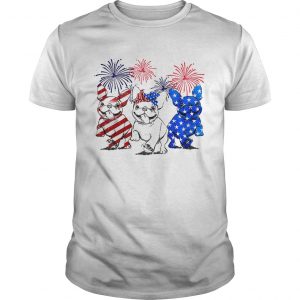 Independence day 4th of July French bulldog beauty America flag Unisex