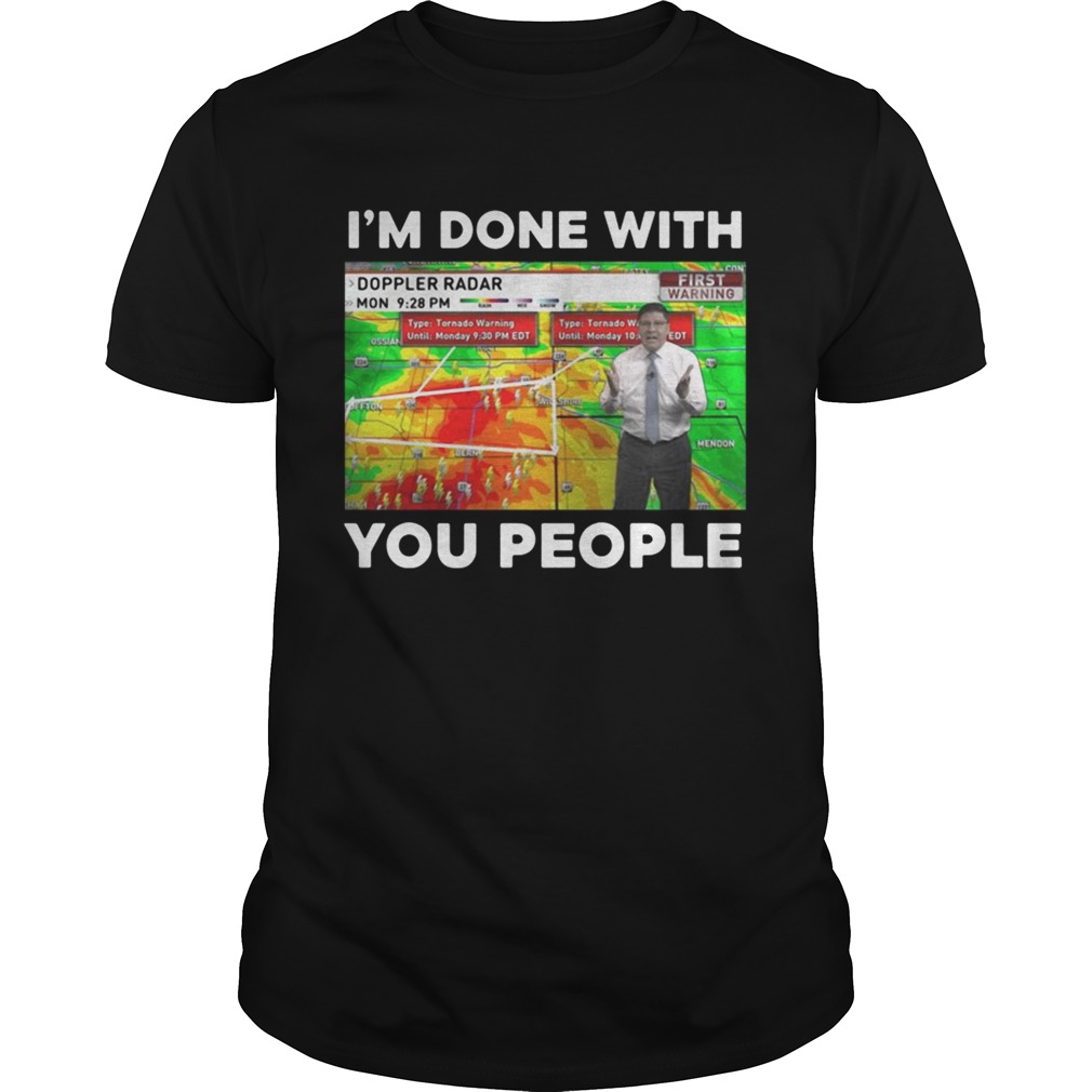 Jamie Simpson Im done with you people shirt