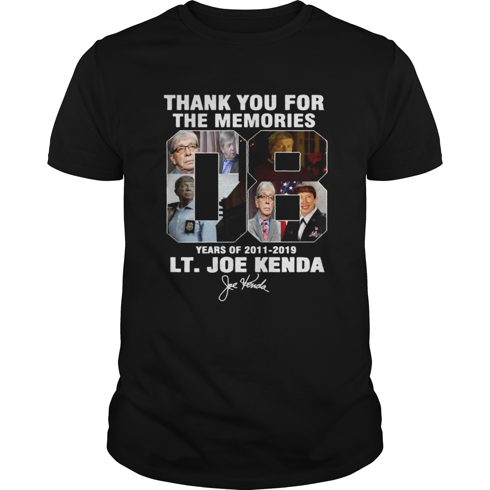 Joe Kenda 8th Anniversary 2011 2019 shirt