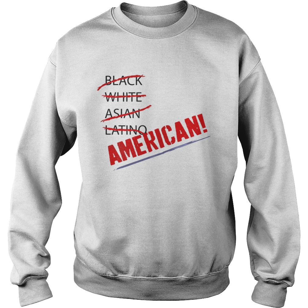 Joy Villa Black White Asian Latino American Shirt Sweatshirt