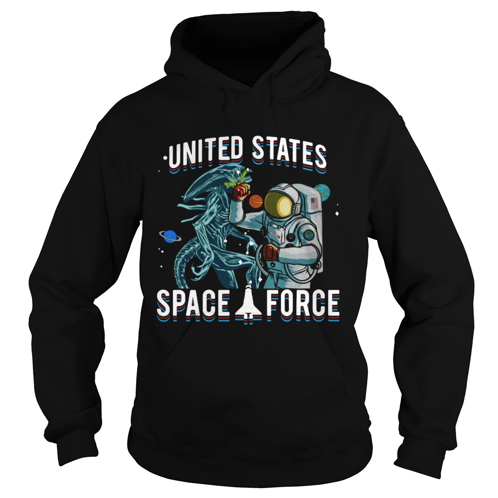 Knock Alien United States Space Force Hoodie
