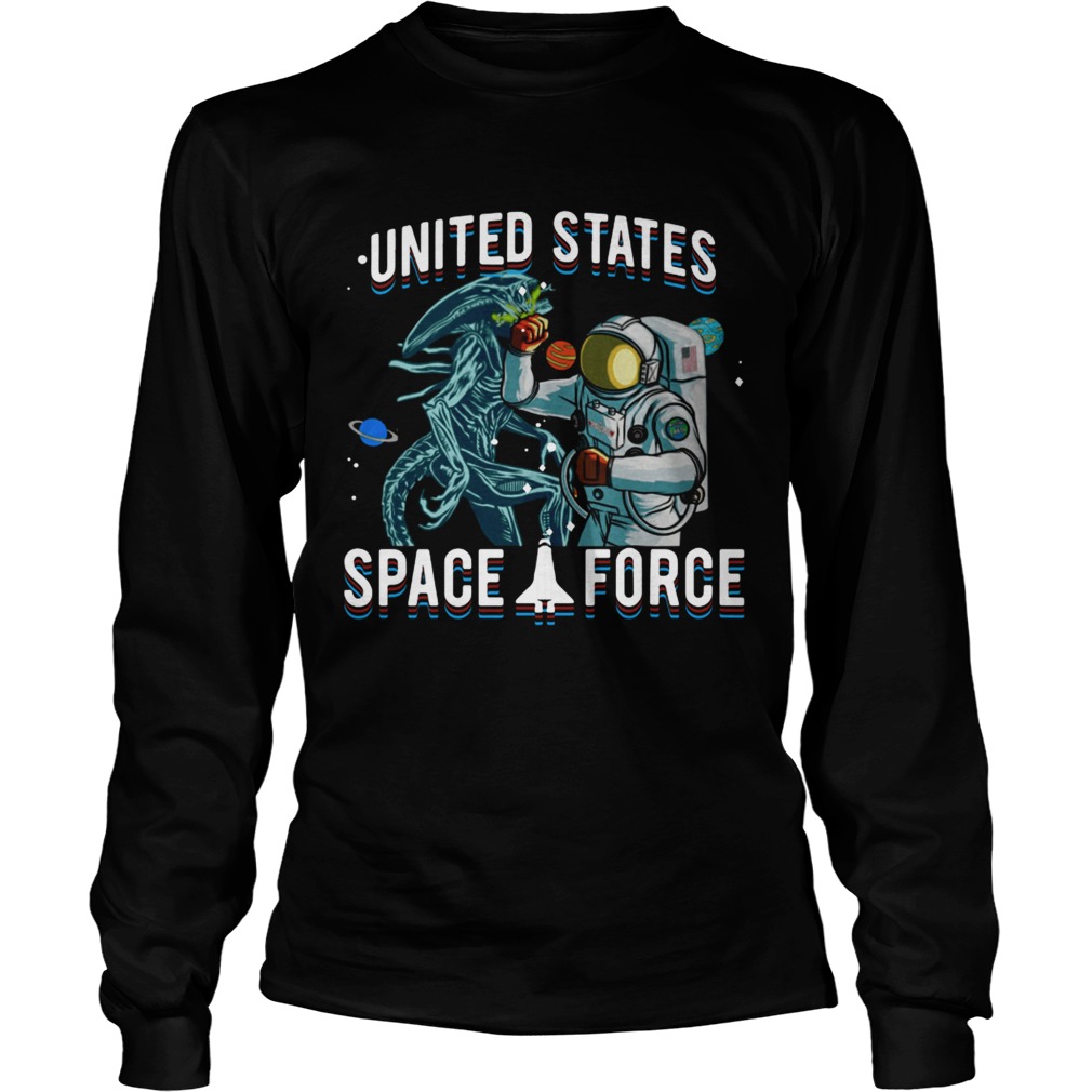 Knock Alien United States Space Force LongSleeve