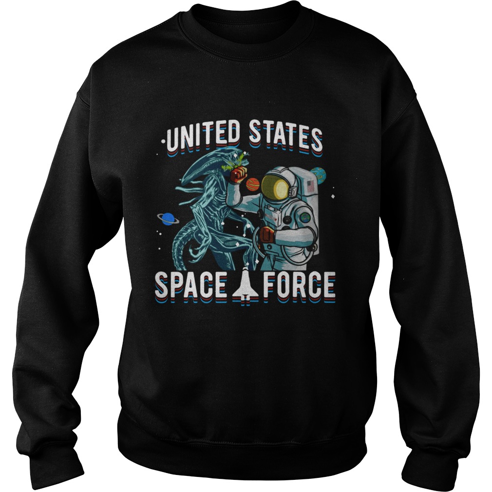Knock Alien United States Space Force Sweatshirt