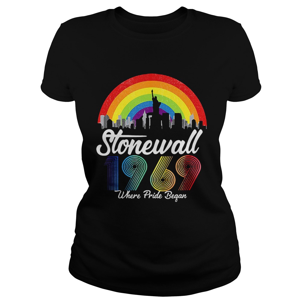LGBT Stonewall 1969 where pride began Classic Ladies