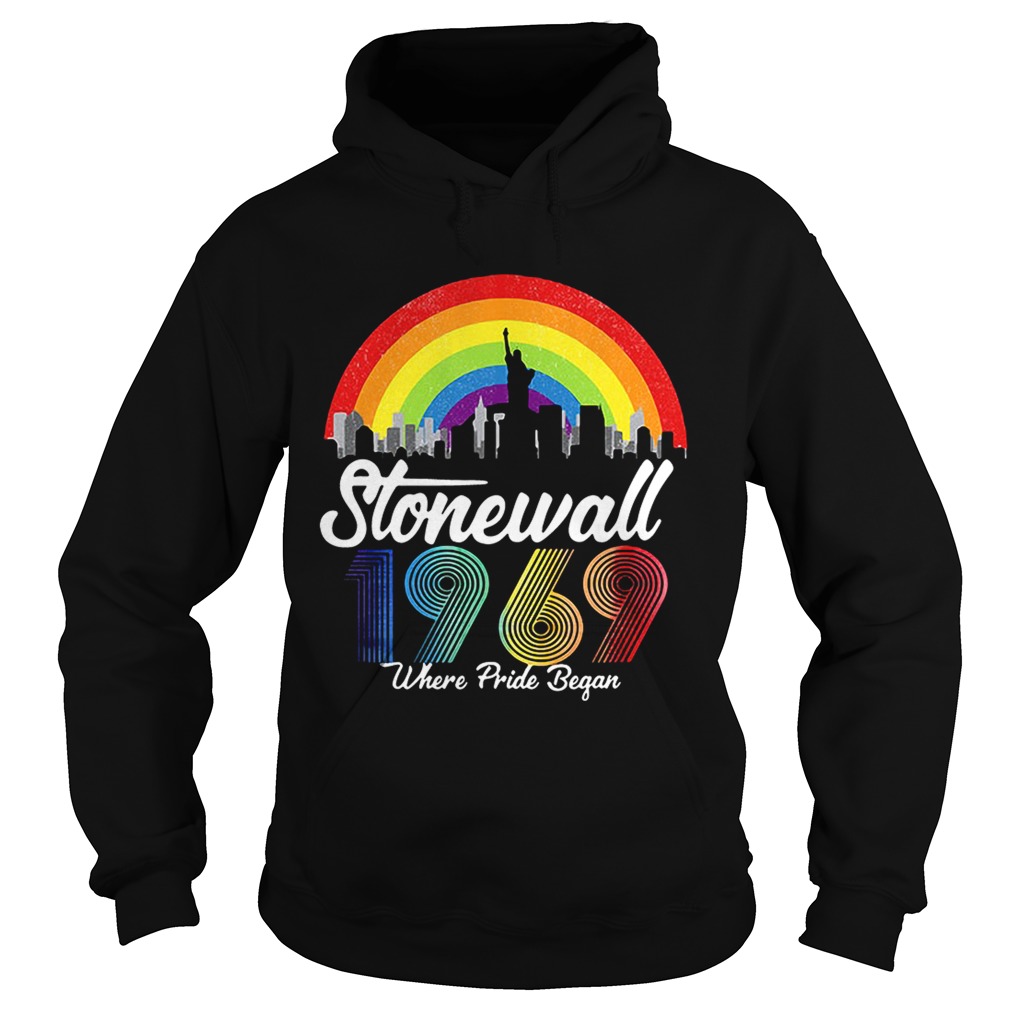 LGBT Stonewall 1969 where pride began Hoodie