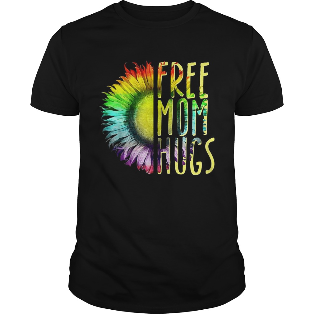 LGBT Sunflower free mom hugs shirt