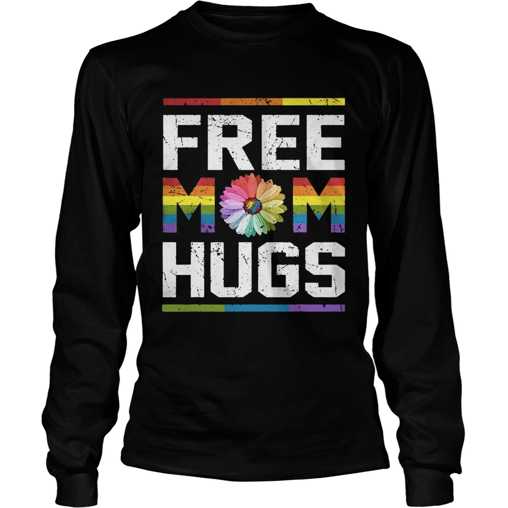 LGBT daisy free mom hugs LongSleeve