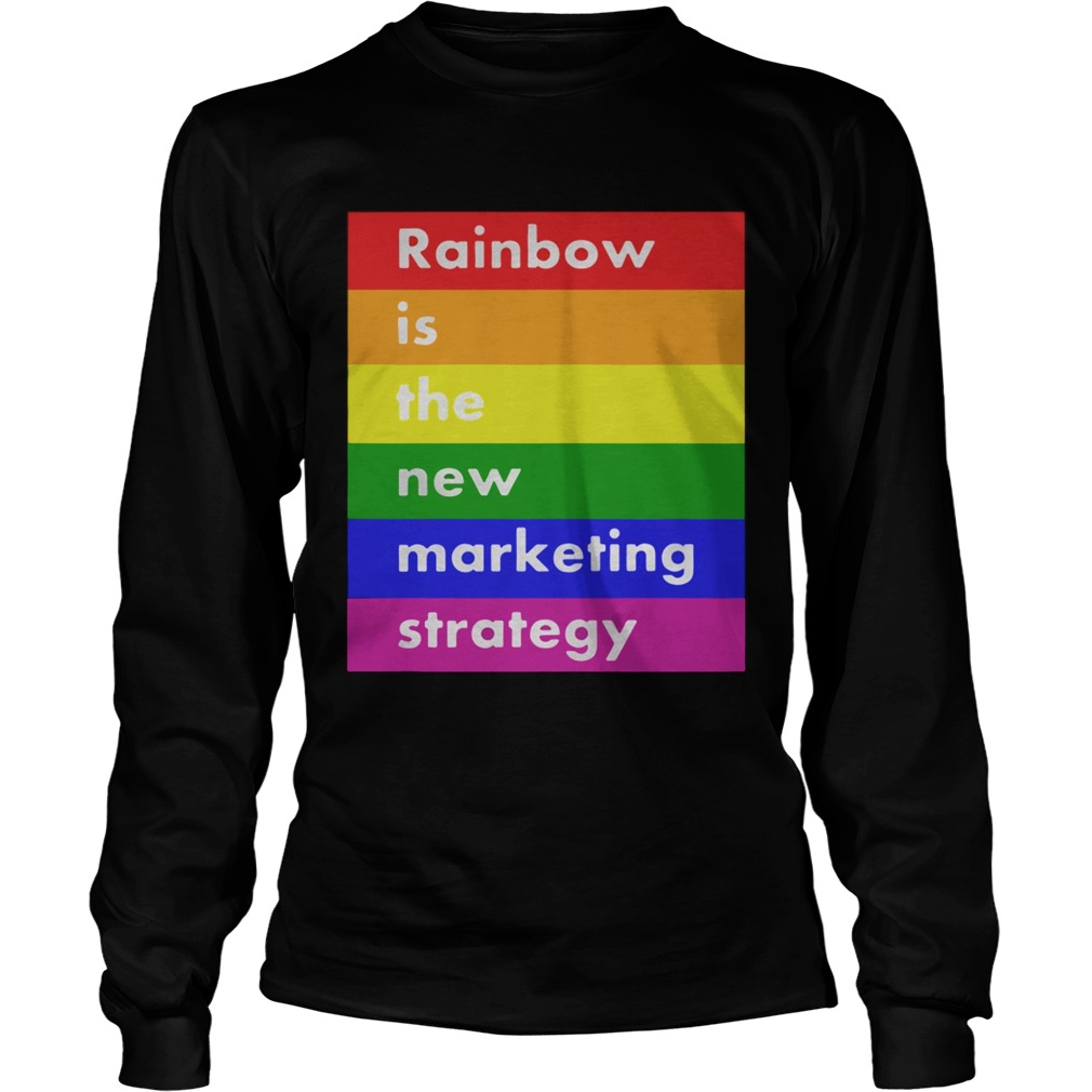 LGBT rainbow is the new marketing strategy LongSleeve