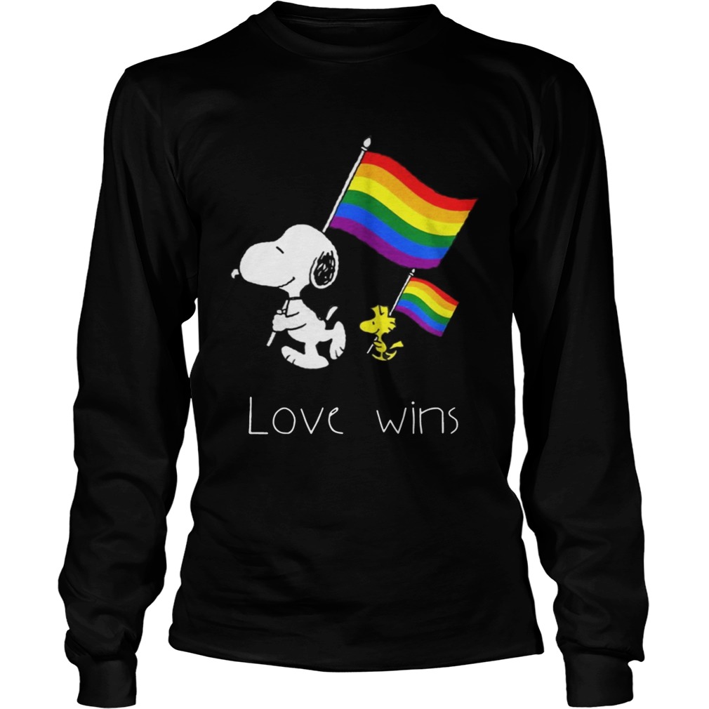 Love Wins LGBT Pride Funny TShirt LongSleeve