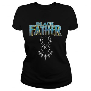 Marvel Avengers Black Panther Black Father Ladies Tee