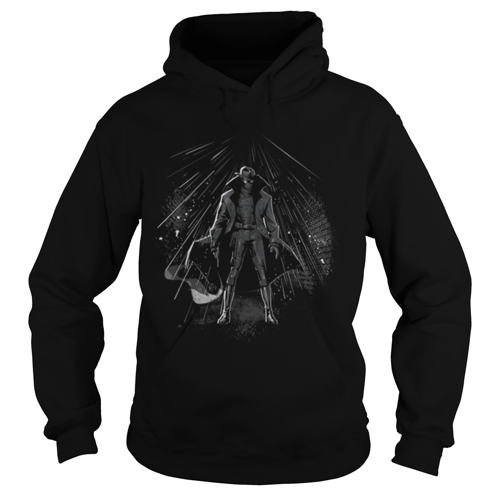 Marvel Spiderman Into The Spiderverse Noir Peter Shirt Hoodie