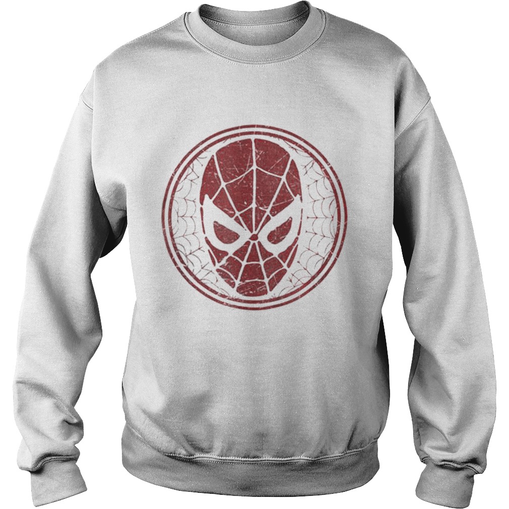 Marvel Spiderman Web Mask Graphic Sweatshirt