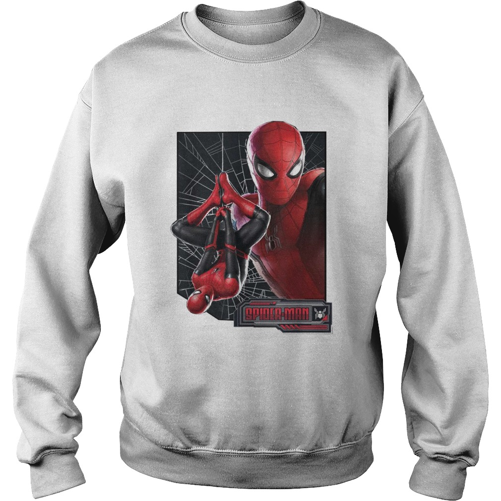 Marvel Spiderman far from home web frame Sweatshirt