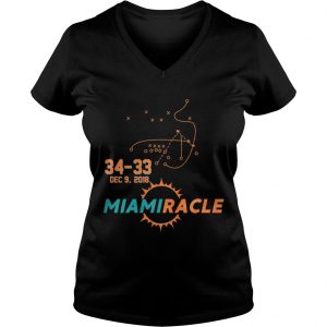 Miami miracle 34 33 Ladies Vneck