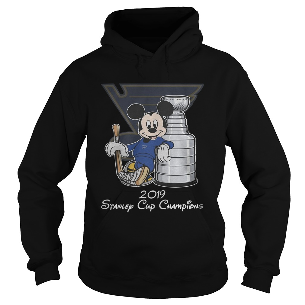 Mickey Mouse Stanley Cup Champions 2019 Hoodie