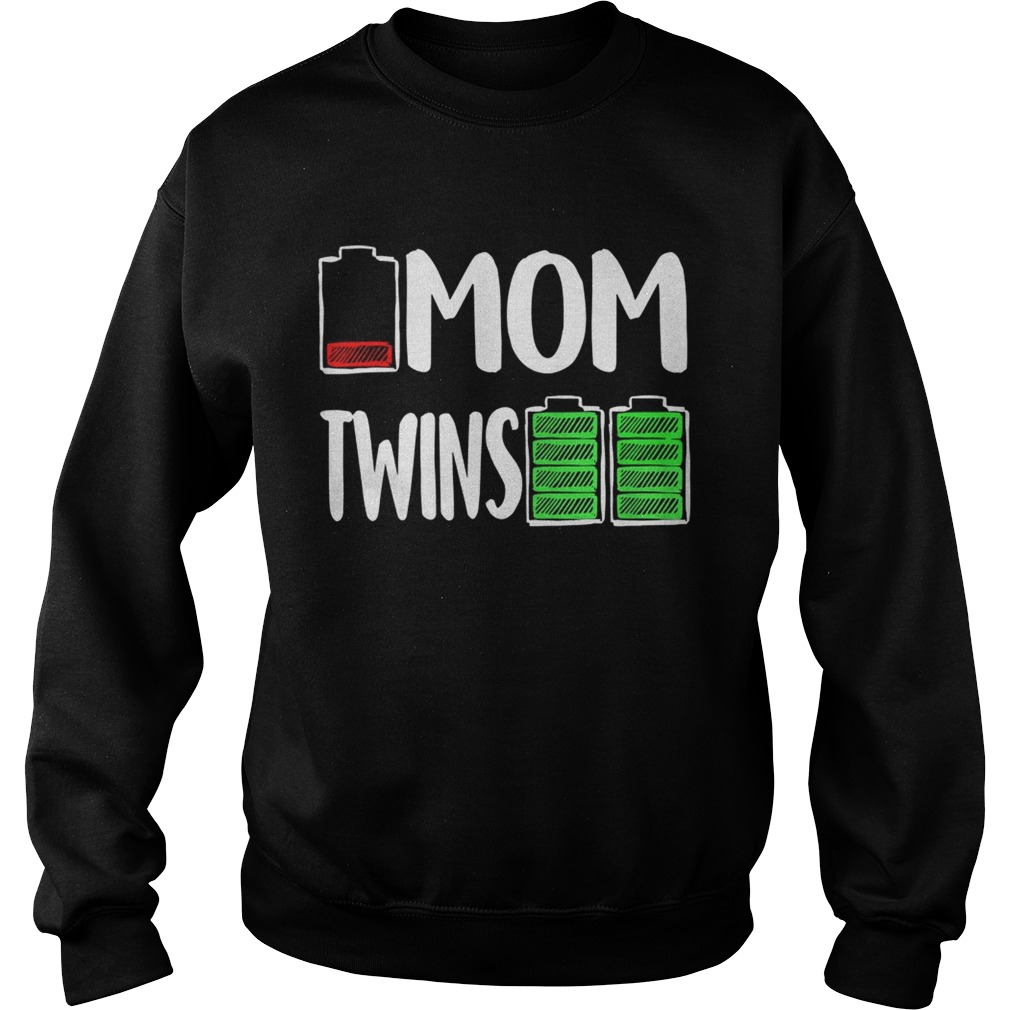 Mom twins power up Sweatshirt